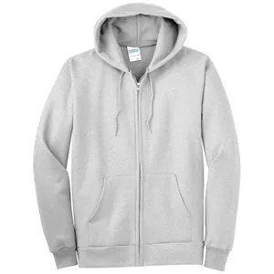 Port & Company® Essential Fleece Full-Zip Hooded Sweatshirt