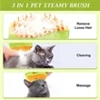 3 In 1 Pet Steam Grooming Brush | https://www.bestnamebadges.com