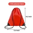 210D Polyester Drawstring Bag | https://www.bestnamebadges.com