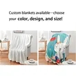 Soft Lightweight Microfiber Flannel Blankets | https://www.bestnamebadges.com