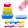 Silicone Folding Lunch Box | https://www.bestnamebadges.com