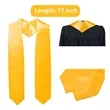 Full Color Custom Graduation Stoles | https://www.bestnamebadges.com