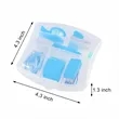 8 in 1 Multifunctional Plastic Office Kit | https://www.bestnamebadges.com