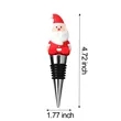 Christmas Cheer Wine Stopper | https://www.bestnamebadges.com