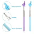 Customizable Multi-Color Retractable Finger Pointer | https://www.bestnamebadges.com