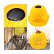 Solar Powered Fan Breathable Construction Helmet | https://www.bestnamebadges.com