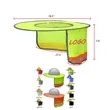 Outdoor Helmet Reflective Sunshade Panel | https://www.bestnamebadges.com