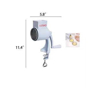 11.4" x 5.8" Hand-cranked Multifunctional Drum Grinder