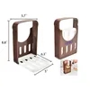 8.8" x 5.7" Portable Foldable Compact Bread Slicer | https://www.bestnamebadges.com
