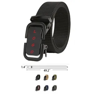 Outdoor Automatic Buckle Woven Belt