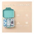 Portable Eco-friendly 3-compartment Pill Organizer | https://www.bestnamebadges.com