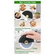 Round Roller Pizza Cutter with Lid | https://www.bestnamebadges.com