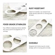 Stainless Steel Spaghetti Measuring Tool 4 Portion Sizes | https://www.bestnamebadges.com