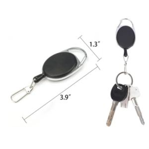 Retractable Badge Reel with Belt Clip