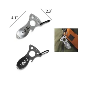 Outdoor Stainless Steel Multifunctional Bottle Opener