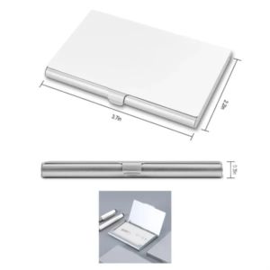 Customizable Aluminum Business Card Holder