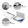 Customizable Aluminum Business Card Holder | https://www.bestnamebadges.com
