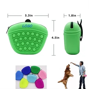 Portable Silicone Dog Treat Pouch