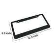 Aluminum Car License Plate Cover Frame | https://www.bestnamebadges.com