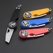 Foldable Camping Fruit Knife | https://www.bestnamebadges.com
