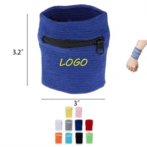 Sports Zipper Wrist Guard Coin Purse