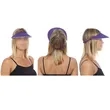 Multicolor EVA Sun Visor Hat | https://www.bestnamebadges.com