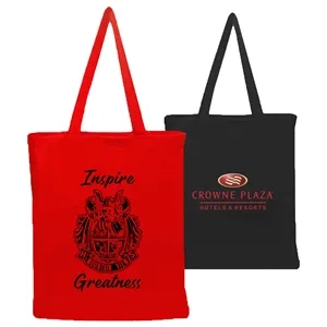 Color Cotton Canvas Tote Bags | https://www.bestnamebadges.com