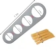 Stainless Steel Spaghetti Measuring Tool 4 Portion Sizes | https://www.bestnamebadges.com