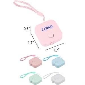 Multi-Color Portable Square Tape Measure