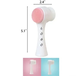 Dual-Sided Facial Cleansing Brush