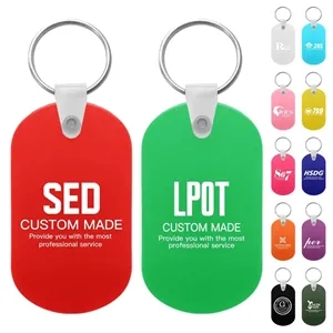 Custom Plastic Keychain ( 2.17 x 1.37 )