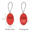 Vegan Leather Luggage Tags | https://www.bestnamebadges.com