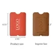 Vegan Leather Luggage Tag with Loop Strap | https://www.bestnamebadges.com