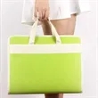 Expanding Hanging File Folder With Handle Zipper Closure | https://www.bestnamebadges.com