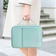Waterproof Cover Bag with Built In Book Stand & Storage | https://www.bestnamebadges.com