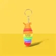 Mini Fidget Slug Key-Chain Toys | https://www.bestnamebadges.com