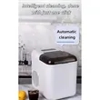 Compact Countertop Ice Maker Automatic Self Cleaning Machine | https://www.bestnamebadges.com