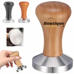 Stainless Steel Espresso Coffee Tamper with Ergonomic Handle
