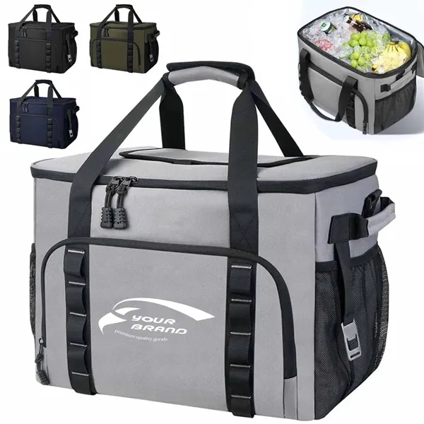 Large Capacity Insulated Cooler Bag for Outdoor & Travel