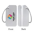 Aluminum Luggage Tag with Name Card | https://www.bestnamebadges.com