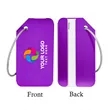 Aluminum Luggage Tag with Name Card | https://www.bestnamebadges.com