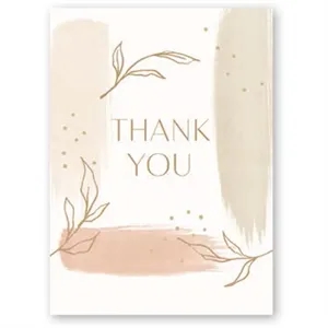 Neutral Thank You Card