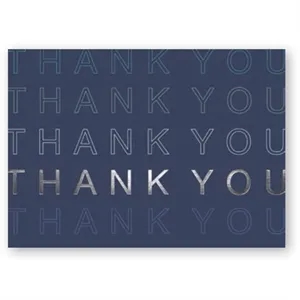 Repeating Thanks Card
