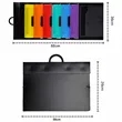 Hanging Accordion File Organizer with Multiple Pockets | https://www.bestnamebadges.com