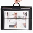 Hanging Accordion File Organizer with Multiple Pockets | https://www.bestnamebadges.com