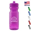 Colored Translucent USA made Bike Water Bottle | https://www.bestnamebadges.com