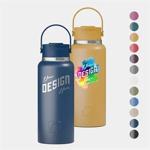 32 oz RTIC® Stainless Steel Ceramic Lined Water Bottle | https://www.bestnamebadges.com