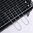 Portable Folding BBQ Grill with Built in Tool Box Set | https://www.bestnamebadges.com
