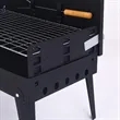 Portable Folding BBQ Grill with Built in Tool Box Set | https://www.bestnamebadges.com
