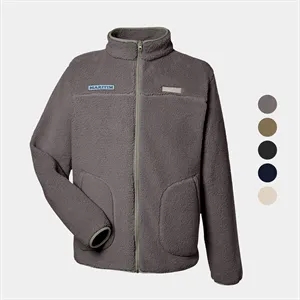 Columbia Men's Sherpa Full-Zip Jacket | https://www.bestnamebadges.com